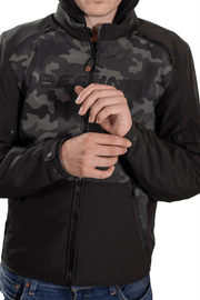 BERING 🇫🇷 DRIFT MOTORCYCLE JACKET BLACK/CAMO