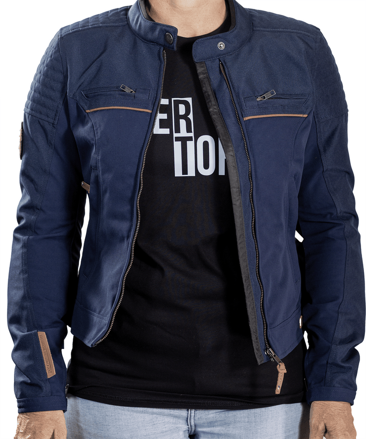 IXON 🇫🇷 BREAKER NAVY WOMENS TEXTILE JACKET