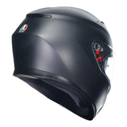 AGV K3 MATTE BLACK HELMET