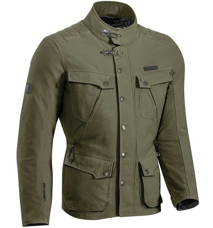 IXON 🇫🇷 EXHAUST WOMENS TEXTILE JACKET - KHAKI