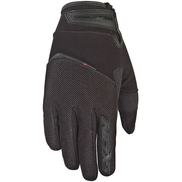 IXON WOMENS RS SLICK MESH SUMMER BLACK GLOVES