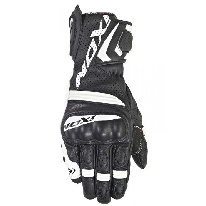 IXON RS TEMPO AIR BLACK/WHITE PERFORATED SUMMER WOMENS GLOVES