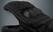 BELSTAFF HESKETH LEATHER MOTORCYCLE GLOVES BLACK