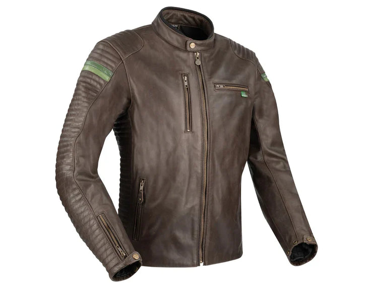 SEGURA 🇫🇷 COBRA MOTORCYCLE JACKET BROWN - CE Level AAA Rated