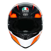 AGV K1 KRIPTON BLACK/ORANGE HELMET