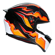 AGV K1 KRIPTON BLACK/ORANGE HELMET