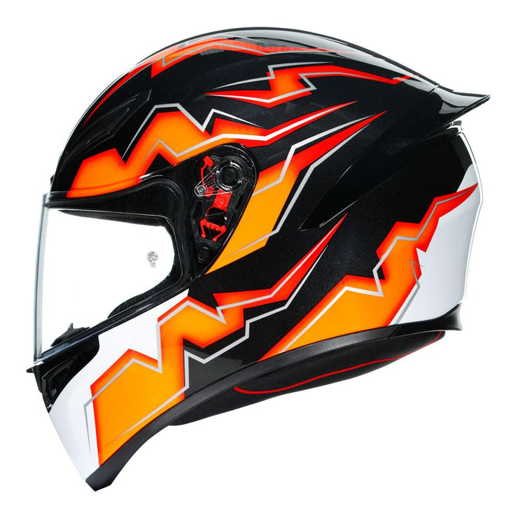 AGV K1 KRIPTON BLACK/ORANGE HELMET