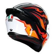 AGV K1 KRIPTON BLACK/ORANGE HELMET