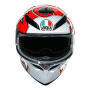 AGV K3 SV - BUBBLE GREY/WHITE HELMET