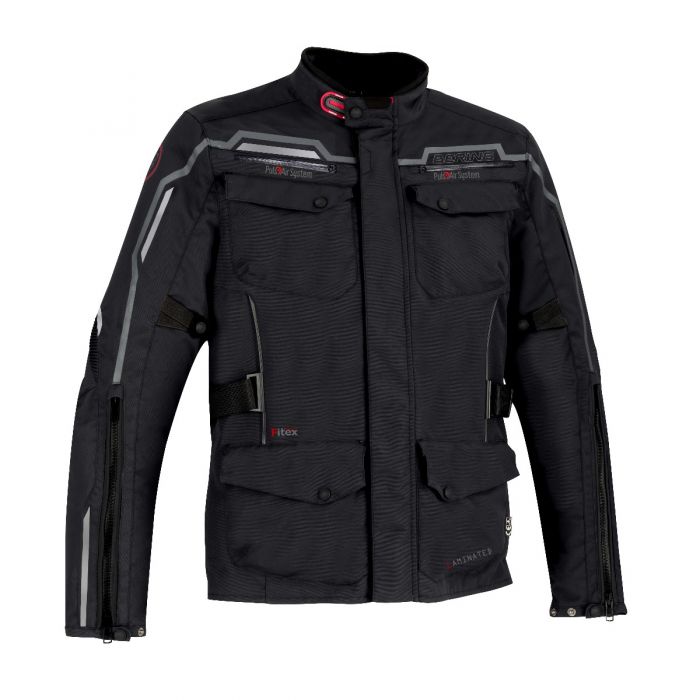 BERING 🇫🇷 BALISTIK MOTORCYCLE JACKET BLACK