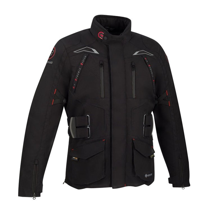 BERING 🇫🇷 QUEBEC (GORE-TEX) MOTORCYCLE JACKET - BLACK