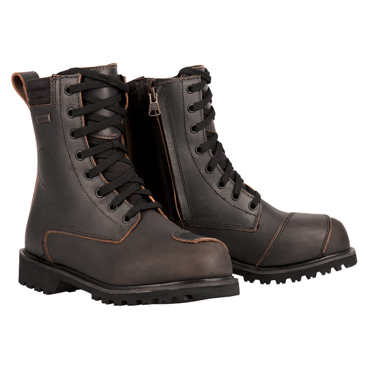 OXFORD MAGDALEN WATERPROOF DARK BROWN WOMENS BOOTS