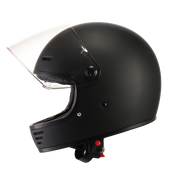 ELDORADO E70 RETRO MATTE BLACK HELMET