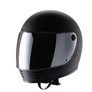 ELDORADO E70 RETRO MATTE BLACK HELMET