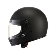 ELDORADO E70 RETRO MATTE BLACK HELMET