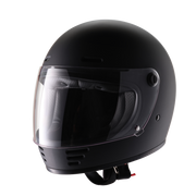 ELDORADO E70 RETRO MATTE BLACK HELMET