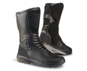 FALCO TOURANCE BLACK TOURING LEATHER BOOTS