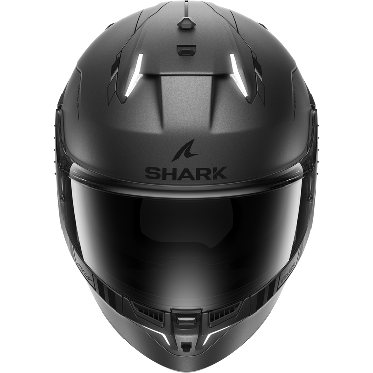 SHARK SKWAL I3 BLANK SP MATTE ANTHRACITE/BLACK/SILVER HELMET