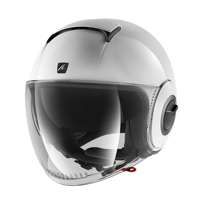 SHARK NANO BLANK WHITE HELMET