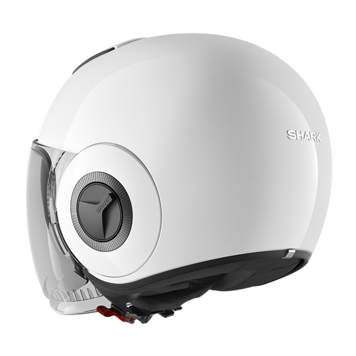 SHARK NANO BLANK WHITE HELMET