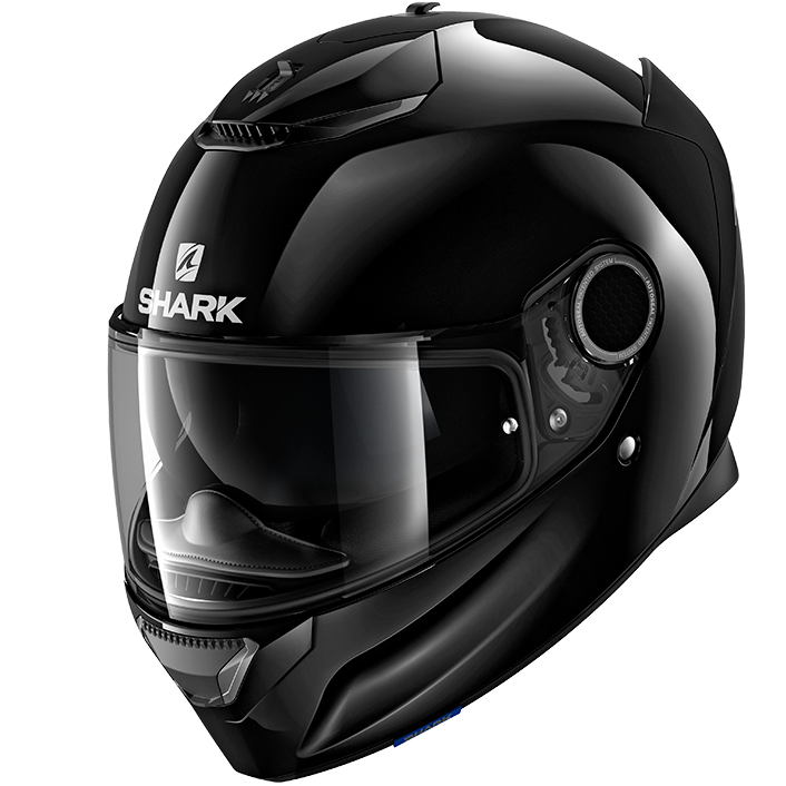 SHARK SPARTAN GLOSS BLACK HELMET