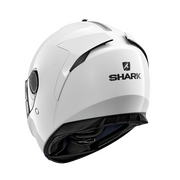 SHARK SPARTAN BLANK WHITE HELMET