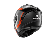 SHARK SPARTAN GT CARBON TRACKER ANTHRACITE/WHITE HELMET