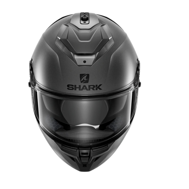 SHARK SPARTAN GT BLANK MATTE ANTHRACITE HELMET