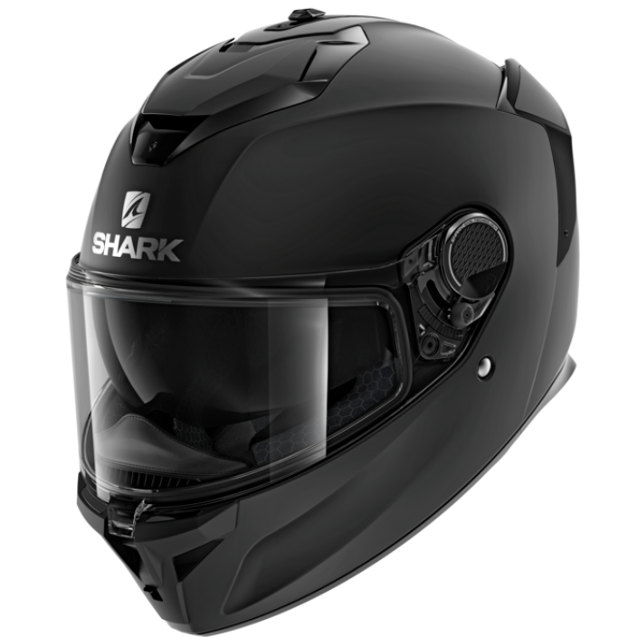 SHARK SPARTAN GT BLANK MATTE BLACK HELMET