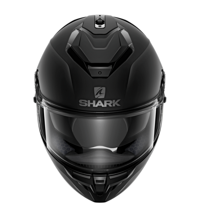 SHARK SPARTAN GT BLANK MATTE BLACK HELMET