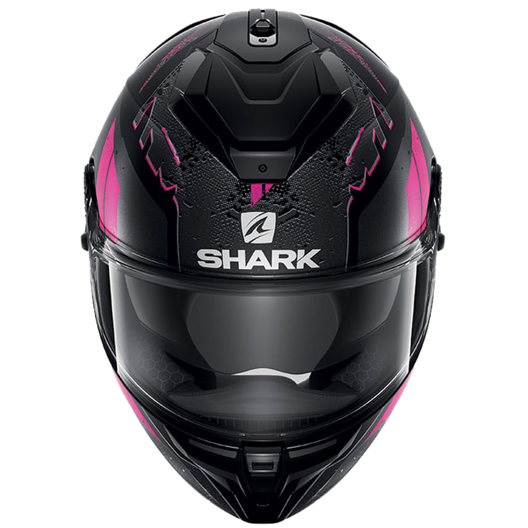 SHARK SPARTAN GT RYSER MATTE BLACK/ANTHRACITE/VIOLET HELMET