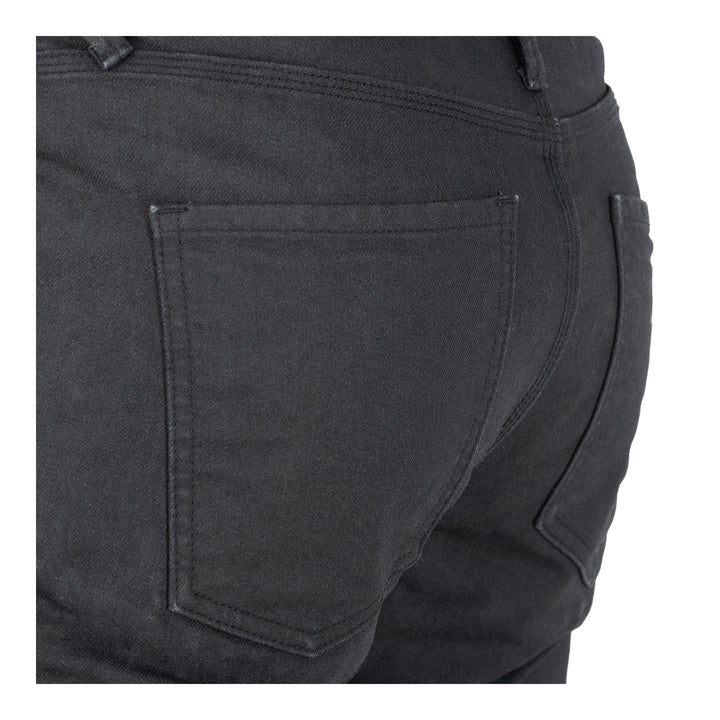 OXFORD ORIGINAL APPROVED AA SINGLE LAYER MOTORCYCLE JEANS - BLACK SLIM