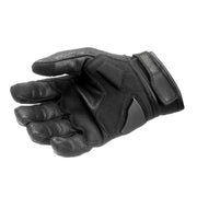 PANDO MOTO ONYX PERFORATED SUMMER LEATHER GLOVES BLACK