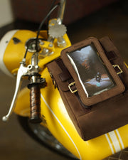 TRIP MACHINE PHONE POUCH - TOBACCO