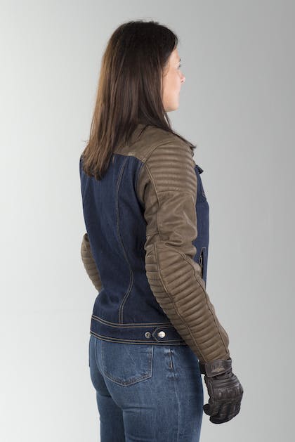 SEGURA 🇫🇷 ORIANA WOMENS LEATHER/DENIM JACKET