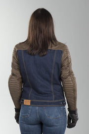 SEGURA 🇫🇷 ORIANA WOMENS LEATHER/DENIM JACKET