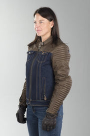 SEGURA 🇫🇷 ORIANA WOMENS LEATHER/DENIM JACKET