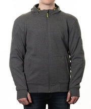 OXFORD 🇬🇧 SUPER MOTORCYCLE RIDING HOODIE 2.0 JACKET - MARLE GREY