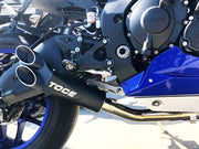 TOCE RAZOR TIP DECAT EXHAUST - YAMAHA R1 2015-2024