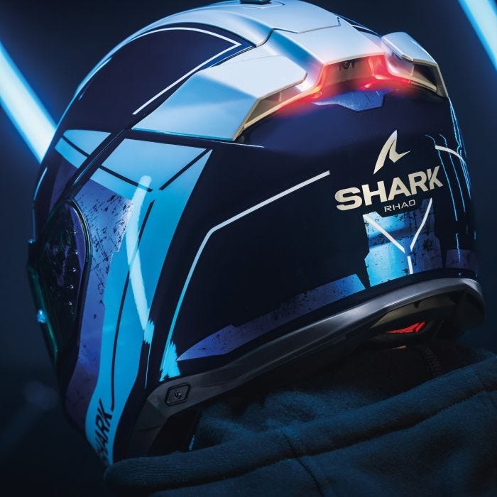 SHARK SKWAL I3 BLANK SP MATTE ANTHRACITE/BLACK/SILVER HELMET