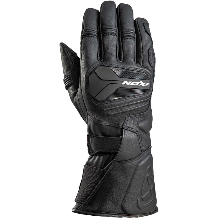 IXON PRO APOLLO LEATHER BLACK WINTER GLOVES