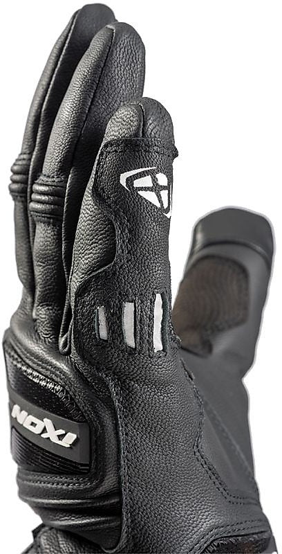 IXON PRO APOLLO LEATHER BLACK WINTER GLOVES