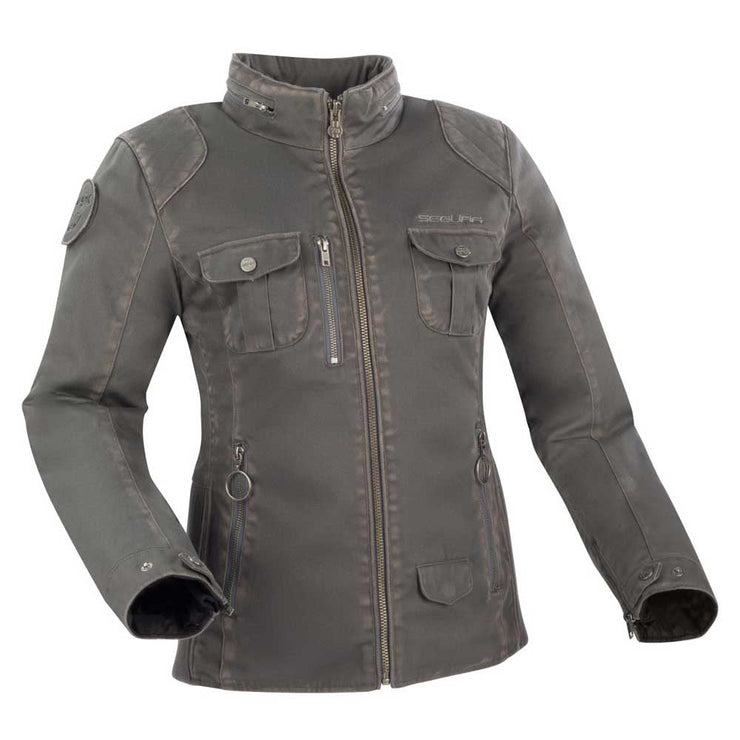 SEGURA 🇫🇷 WOMENS MAYA MOTORCYCLE JACKET - GREY