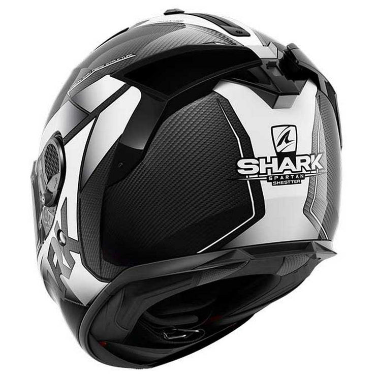 SHARK SPARTAN GT SHESTTER BLACK/WHITE HELMET